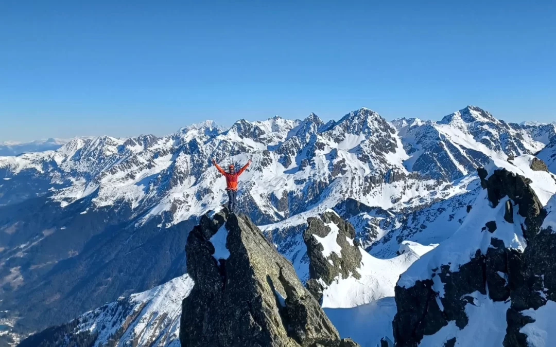 sommet alpinisme guide courchevel